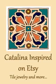 Crochet Headbands, Catalina Tile Jewelry and More at Catalina Inspired on Etsy